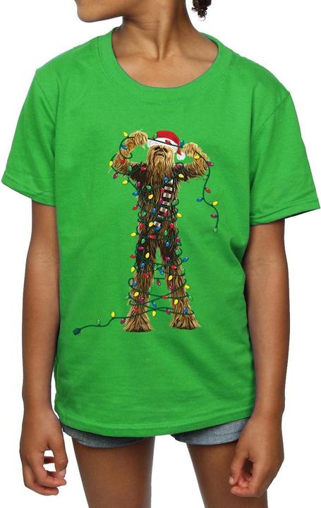 Star Wars Chewbacca Christmas Lights TShirt Mädchen