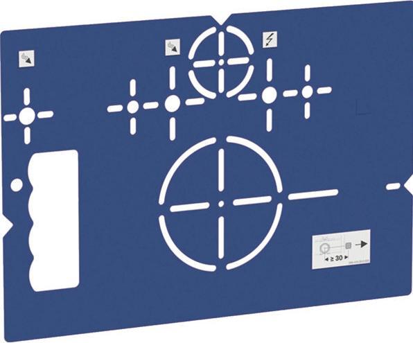 Produktbild Geberit Bohrschablone für Wand-WC und AquaClean