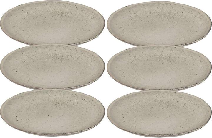 Produktbild Broste Copenhagen NORDIC SAND Dessertteller 20 cm Set6 (1 x)