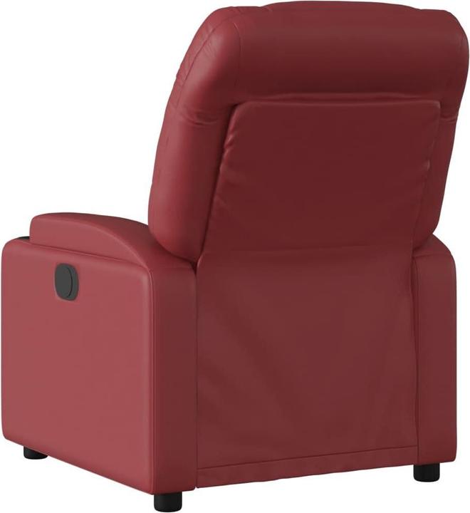 Immagine prodotto VidaXL Sedia da massaggio in similpelle rosso vino, colore: rosso vino, materiale