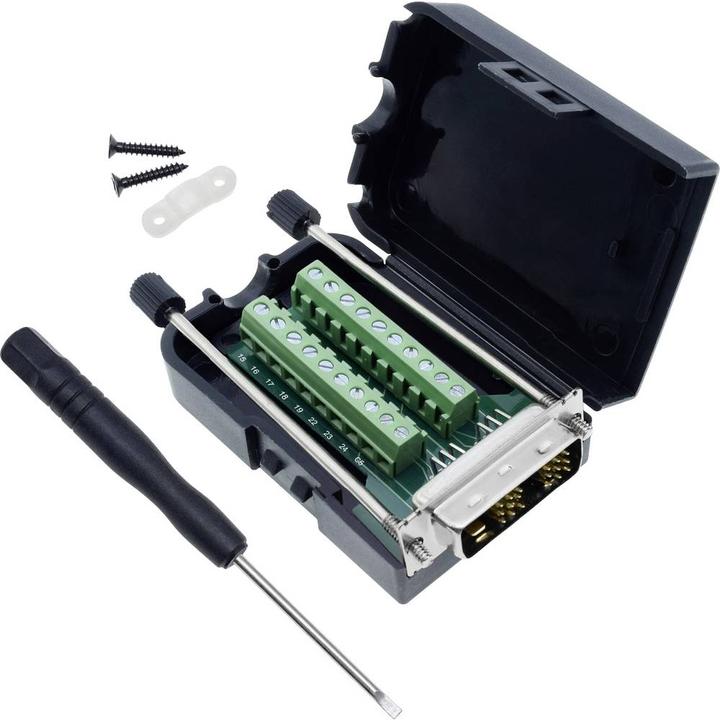 Actual product image Quadrios DVI Connector D (Single Link) Modular Plug Set