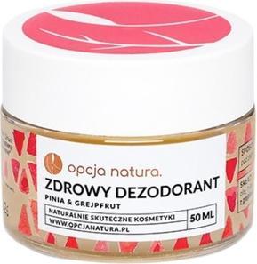 Actual product image Opcja Natura Healthy Deodorant Pineapple And Grapefruit 50ml (50 ml)