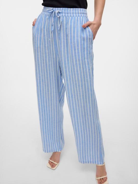 Actual product image Vero Moda VMLINN Mittlere Taille Hose Hose mit weitem Beinschnitt (S)