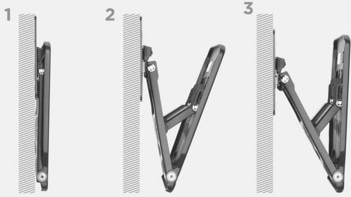 Actual product image myWall TV Wall Mount Tilt + Swivel, Rotate (Wall, 75", 50 kg)