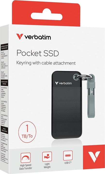 Actual product image Verbatim Pocket SSD (1000 GB)