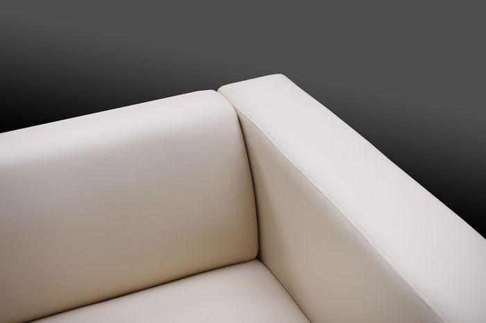 Produktbild Swisshandel24 3-1-1 Sofagarnitur Couchgarnitur Loungesofa Lille Leder - schwarz (3-Sitzer)