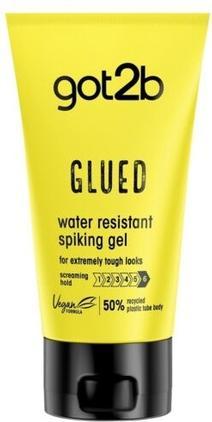 Schwarzkopf Got2B Glued Water Resistant Spiking Gel Waterproof Hair Gel 150Ml (Haarwachs, 150 ml)