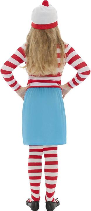 Actual product image Wheres Wally? Girls Wenda Costume Set (146, 152)