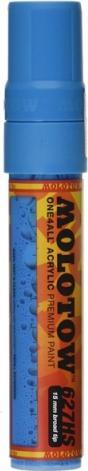 Actual product image Molotow Felt-tip pen One4all 627HS shock blue 161 (shock blue medium, 15 mm, 1 x)