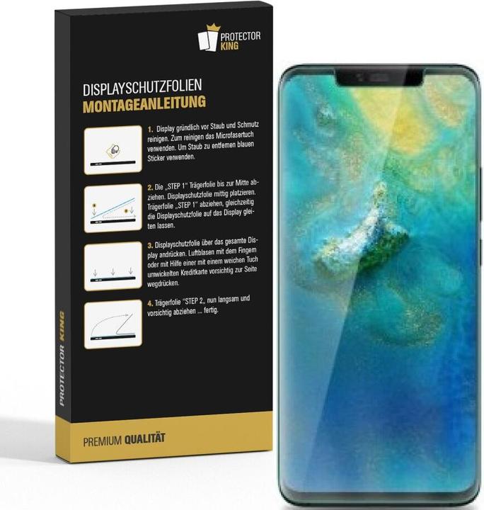 Produktbild Protectorking 4x Panzerfolie Anti-Shock HD Klar (4 Stück, Huawei Mate 20 Lite)