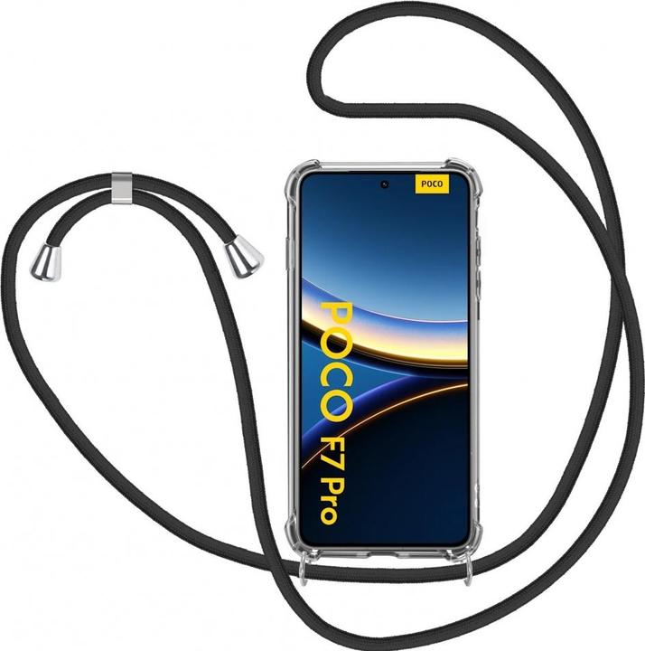 Actual product image Screenguard Xiaomi Poco F7 Pro Loopster Necklace Hülle