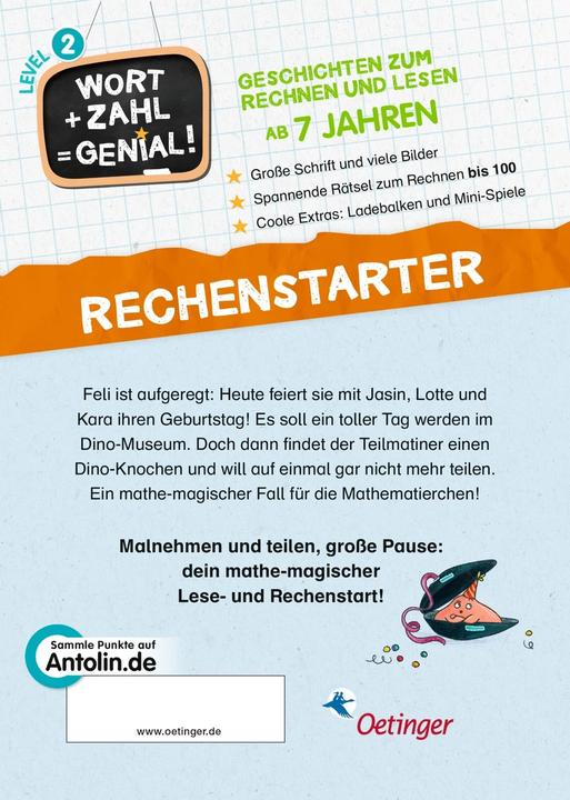 Produktbild Die Mathematierchen. Teilmatiner auf Dino-Jagd (Deutsch, Sandy Thissen, Jule Ambach, 2023)