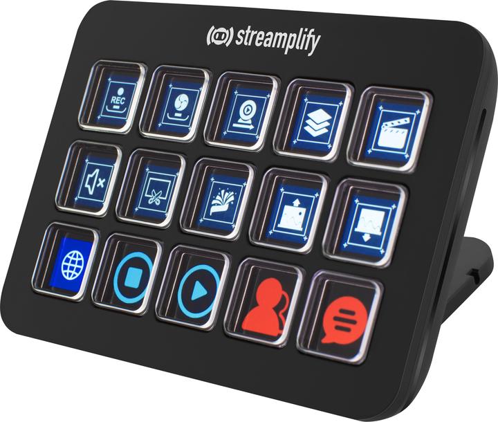 Produktbild Streamplify STREAMING DECK ONE Stream Controller - schwarz