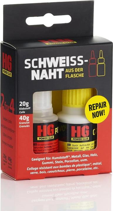 HG Powerglue Schweissnaht aus der Flasche (20 g)