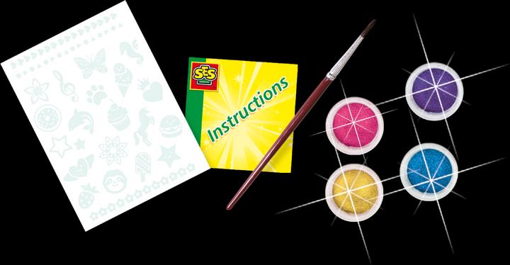 Actual product image Ses Fashion glitter tattoos