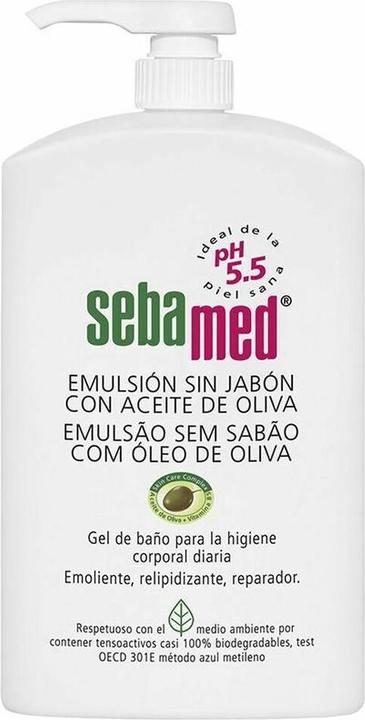 Actual product image Sebamed Olive Liquid Face and Body Wash 200ml (1000 ml)