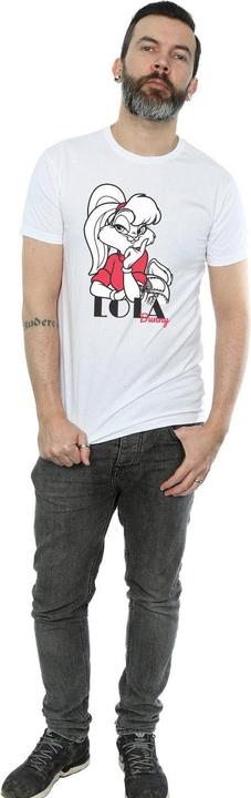 Actual product image Looney Tunes Mens Classic Lola Bunny Cotton T-Shirt (M)
