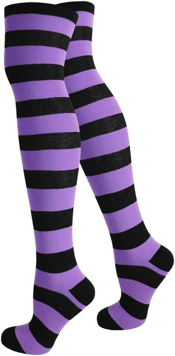 Normani Overknees breite Ringel (Einzelpack, 36, 41)