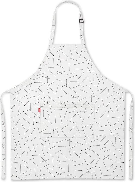 Actual product image No Name RAYEN kitchen apron in white