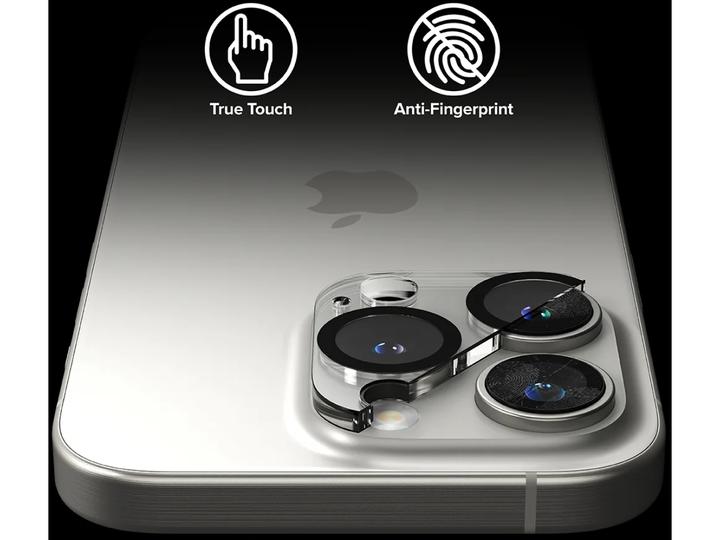 Actual product image Screenguard Camera Protector Apple iPhone 16 Pro camera armoured glass (1 Piece, Apple iPhone 16 Pro)