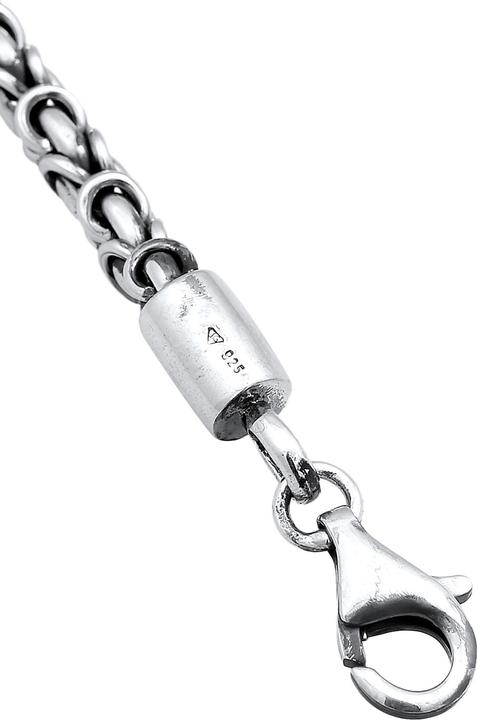 Actual product image Kuzzoi Bracelet King Chain Basic 925 Silver (19 cm, 925 sterling silver)