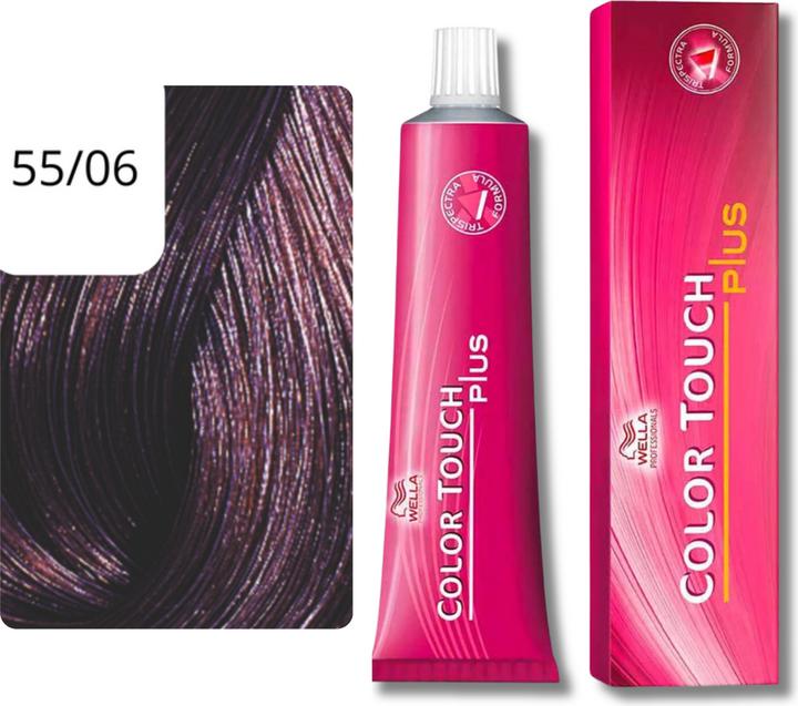 Produktbild Wella Color Touch Plus (55/06 hellbraun intensiv natur-violett)