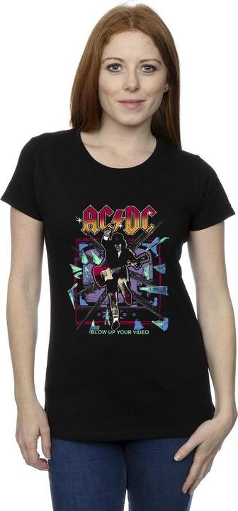 Immagine prodotto AC/DC Maglietta in cotone Blow Up Your Video Jump per donne/femmine (M)