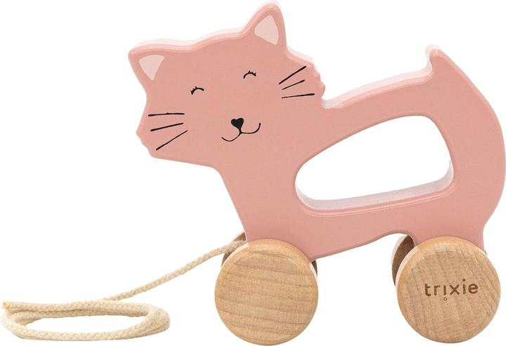 Immagine prodotto Trixie Baby Gatto di legno da tirare