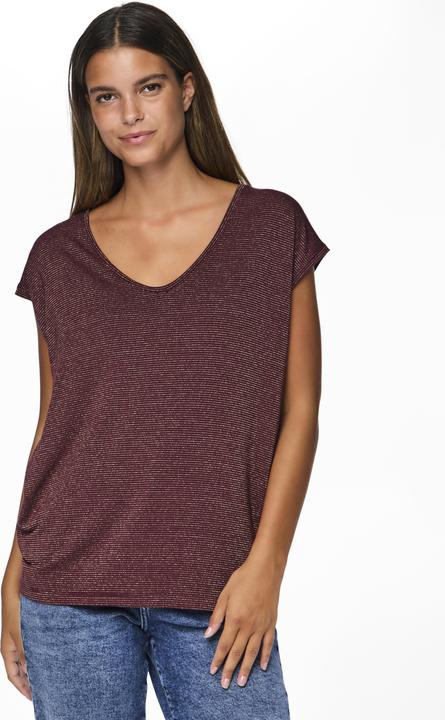 Produktbild Pieces Pcbillo Tee Lurex Stripes Noos Bc (XXL)