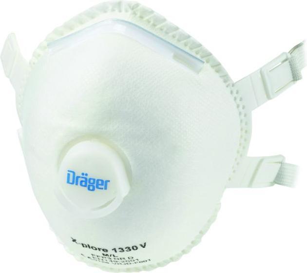 Produktbild L+D Feinstaubmaske X-plore® FFP3 NR D mit Ausatemventil (FFP3, 5 x)