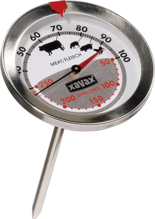 Actual product image Xavax baking/roasting thermometer Mechanical meat and oven thermometer