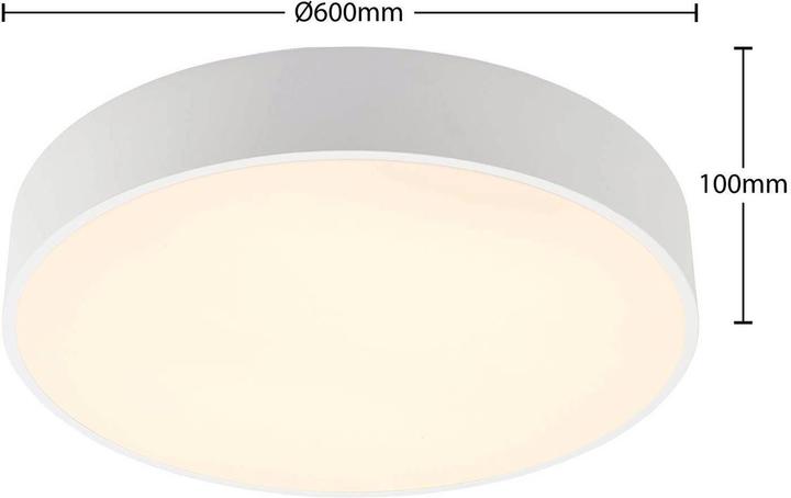 Image du produit Arcchio Noabelle LED-Deckenlampe, weiss, 60 cm (3900 lm)