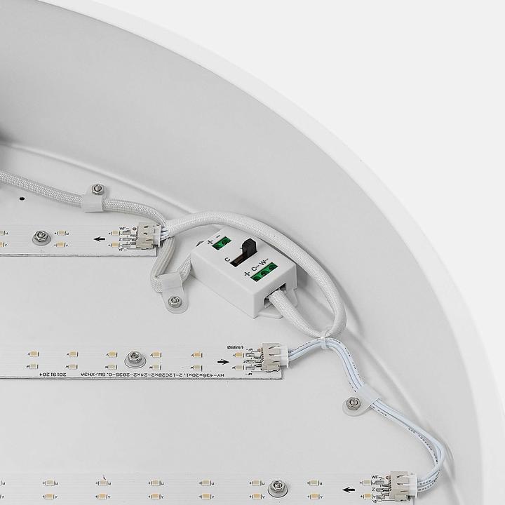 Image du produit Arcchio Noabelle LED-Deckenlampe, weiss, 60 cm (3900 lm)