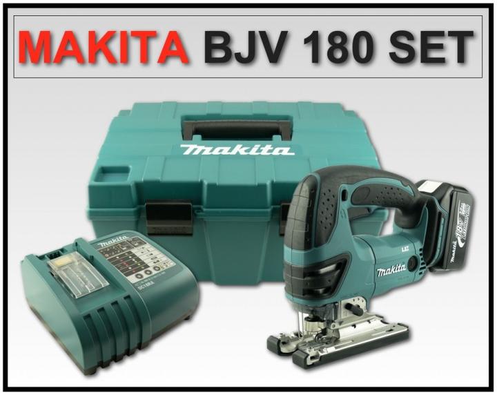Produktbild Makita BJV 180 18V Li-ion Akku Stichsäge + 1x Akku BL1830 B + DC18RC Lader + Koffer