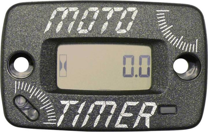Motogroup Moto Timer Rattle 2 - Betriebsstundenzähler vibrationsaktiviert mit Transportfilter