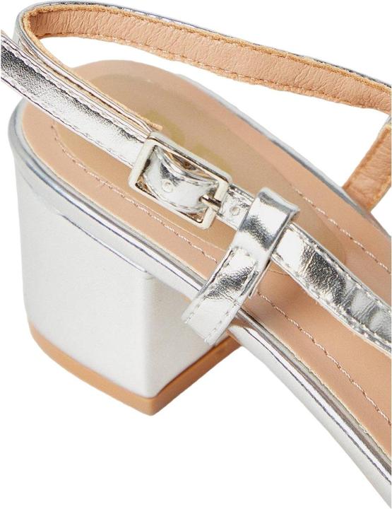 Actual product image Good For The Sole Womens/Ladies Candy Lattice Sling Back Medium Block Heel Sandals (36)