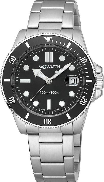 M Watch Mondaine Aqua Steel 41 (Analoguhr, 41 mm)