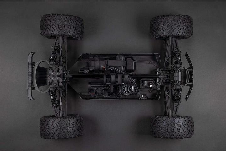 Produktbild Arrma Monster Truck Big Rock 6S Weiss, ARTR, 1:7 (ARR Almost-Ready-to-Race)