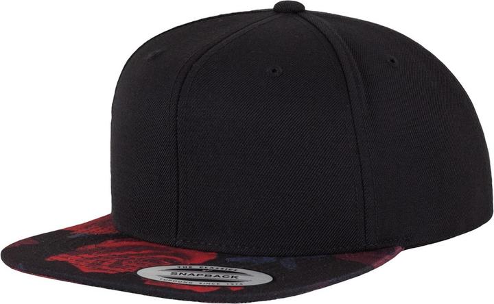 Flexfit Rosen Print Baseballkappe (One Size)