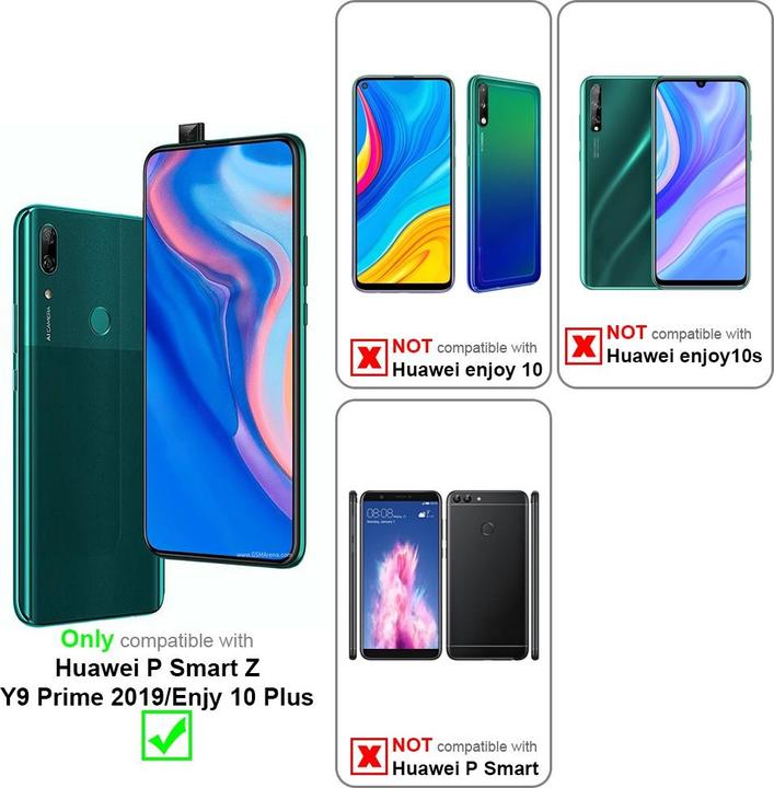 Immagine prodotto Cadorabo Custodia per Huawei P SMART Z / Y9 PRIME 2019 / Enjoy 10 PLUS universale (Huawei Y9 Prime (2019), Huawei P Smart Z, Huawei Enjoy 10 Plus)