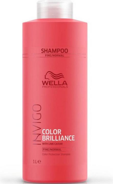 Actual product image Wella Invigo Color Brilliance - Color Protection Shampoo Fine (250 ml, Liquid shampoo)