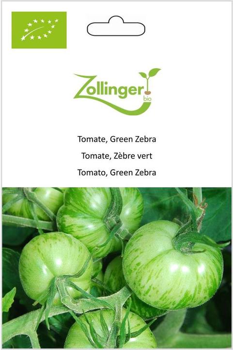 Produktbild Zollinger Bio Tomate, Green Zebra (Gemüsesamen)