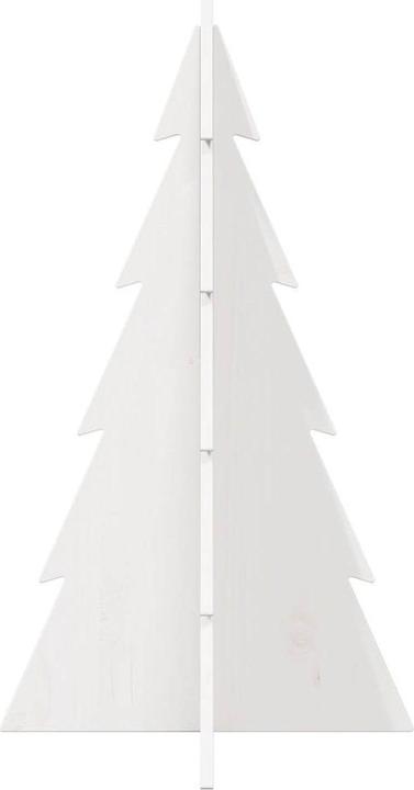 Image du produit VidaXL Arbre de Noël en bois Sapin de décoration Arbre en bois 80cm Pin massif