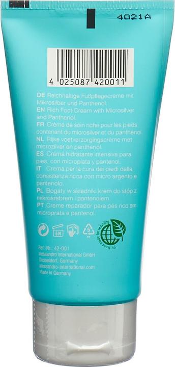 Produktbild Alessandro Spa - Foot Heel Rescue Balm (Fussdeodorant & -puder, 75 ml)