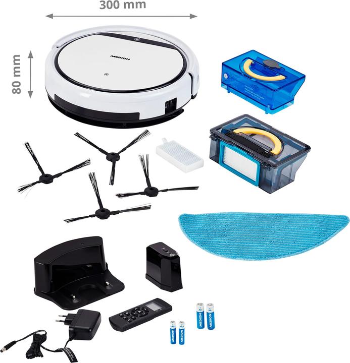 Image du produit Medion MD 18501 (Robot d'aspiration et de nettoyage)