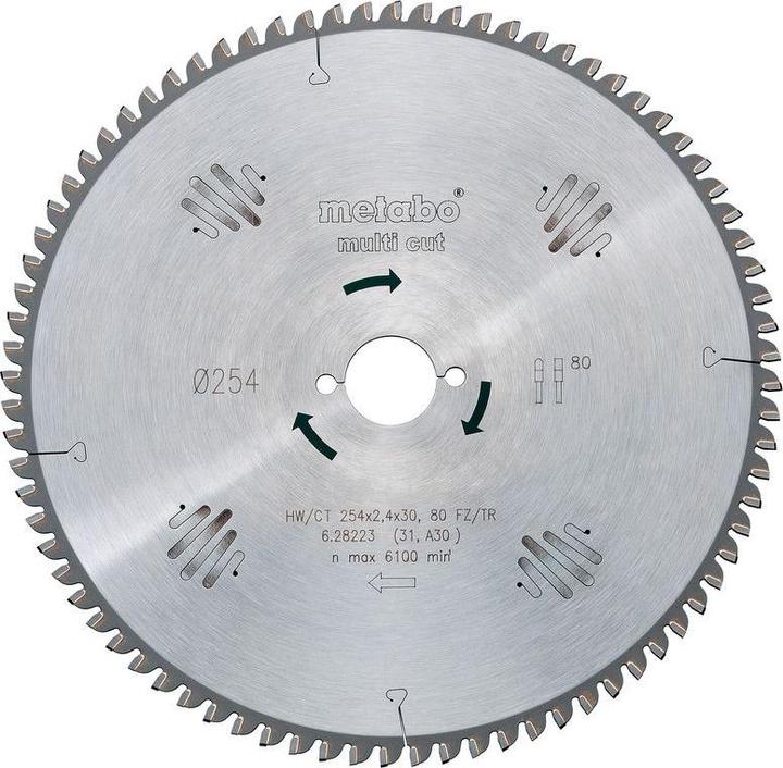 Actual product image Metabo Circular saw bladeHW/CT90x30x22/4