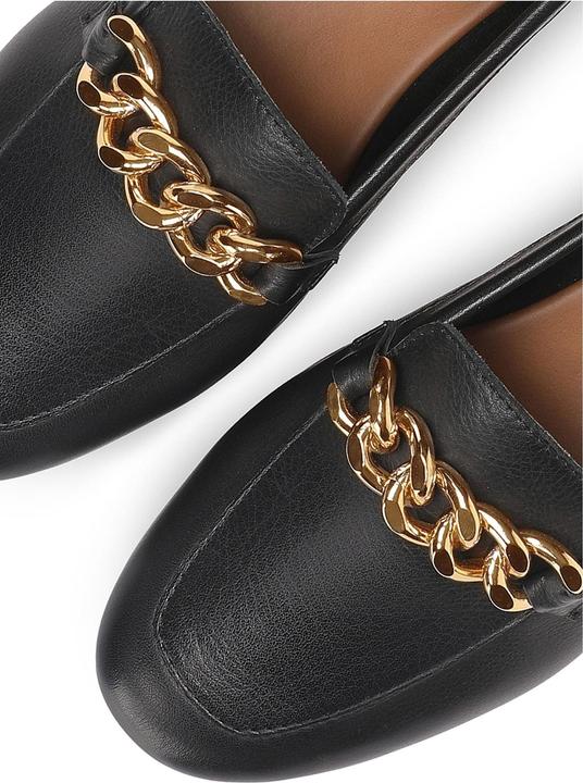 Immagine prodotto Inuovo Questa scarpa slip-on alla moda è realizzata in pelle di alta qualità e con una catena decorativa (41)