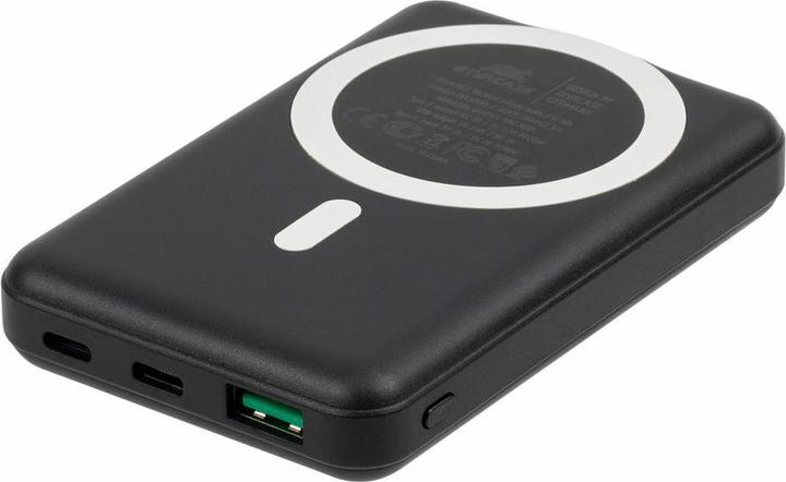 Produktbild Rivacase VA2604 Wireless Powerbank Magsafe Qi 15W, Externer Akku mit QC/PD 20W 10000 mAh Schnelladef (10000 mAh, 20 W, 18.50 Wh)