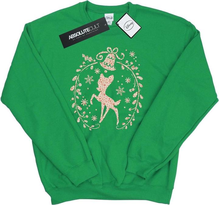 Disney Bambi Christmas Wreath Sweatshirt (M)