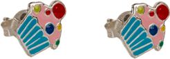 Out of the blue Ohrstecker 925 Sterling Silber, CupCake (925 Sterling Silber)